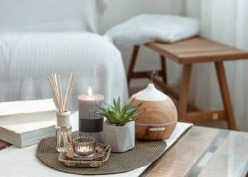 bougies parfumees dans chambre