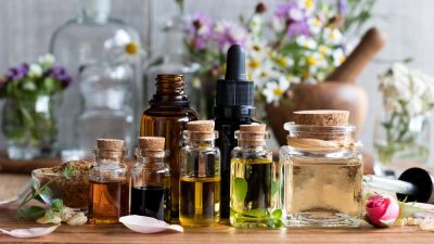 huiles essentielles et plantes
