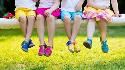 enfants porte chaussures