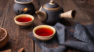 tasses rooibos rouges