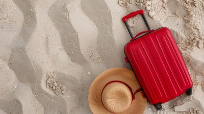 valise rouge