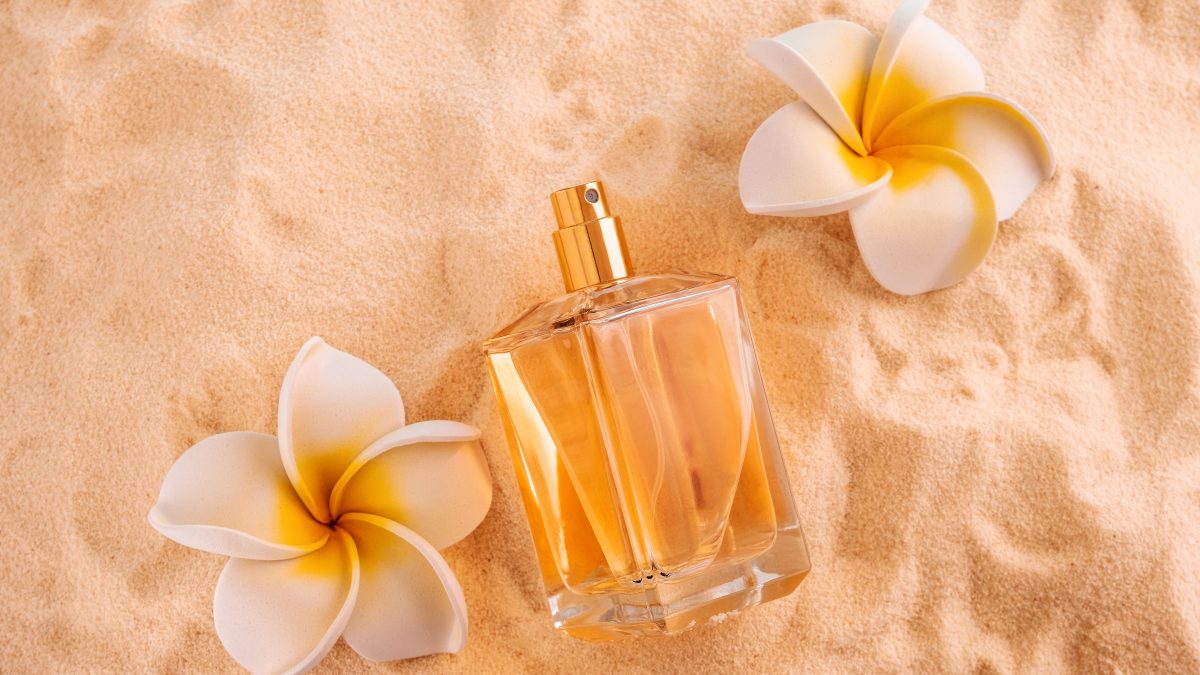 flacon parfum sable