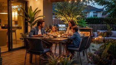 comment amenager sa terrasse pour des moments en famille