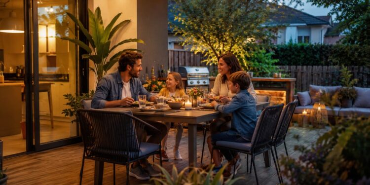 comment amenager sa terrasse pour des moments en famille